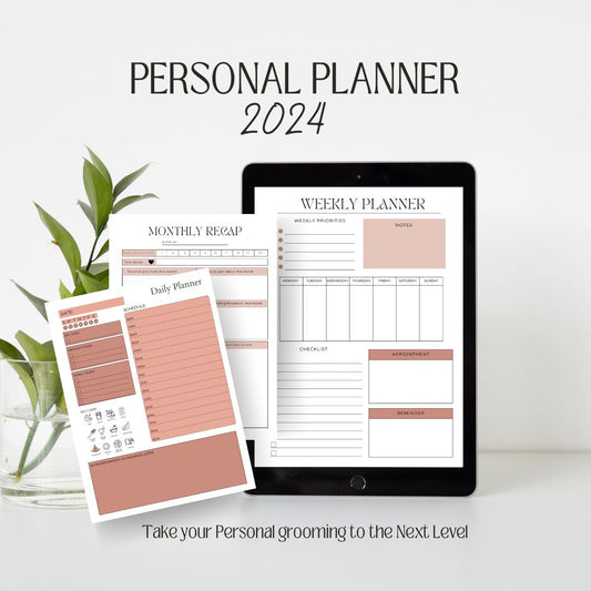 The Ultimate Life Organizer: Printable Digital Planner for Productivity & Goal Crushing
